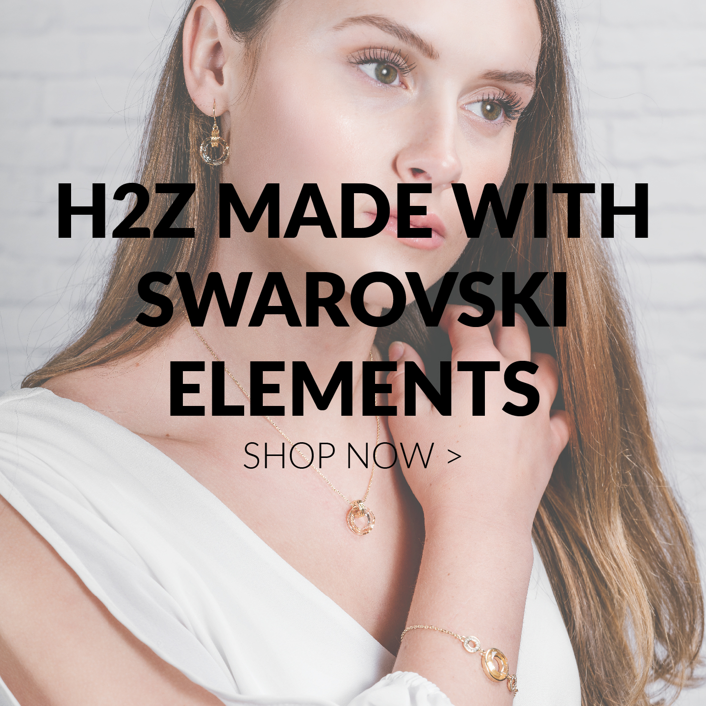 H2Z Made with Swarovski Elements